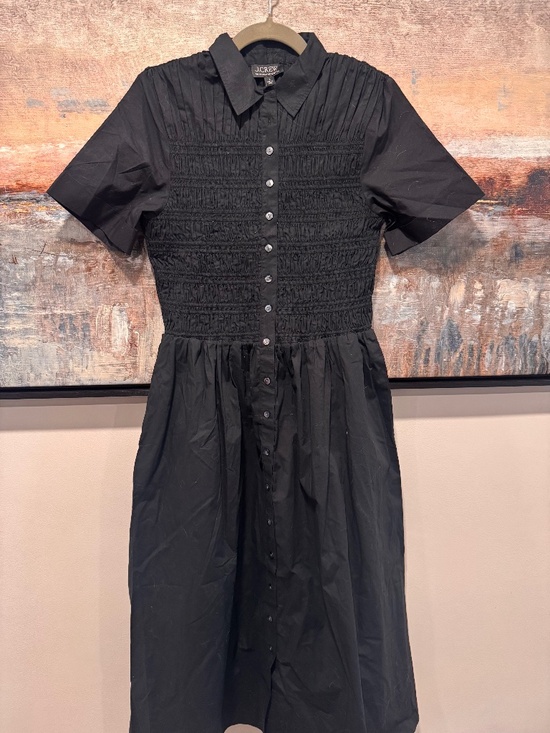 J. Crew Dresses & Skirts - J.Crew Poplin Regenerative Cotton Midi dress size Small
